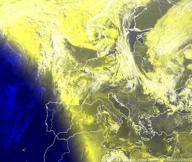 Meteosat - RGB - Európa
