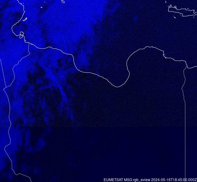 Meteosat - RGB - 利比亚